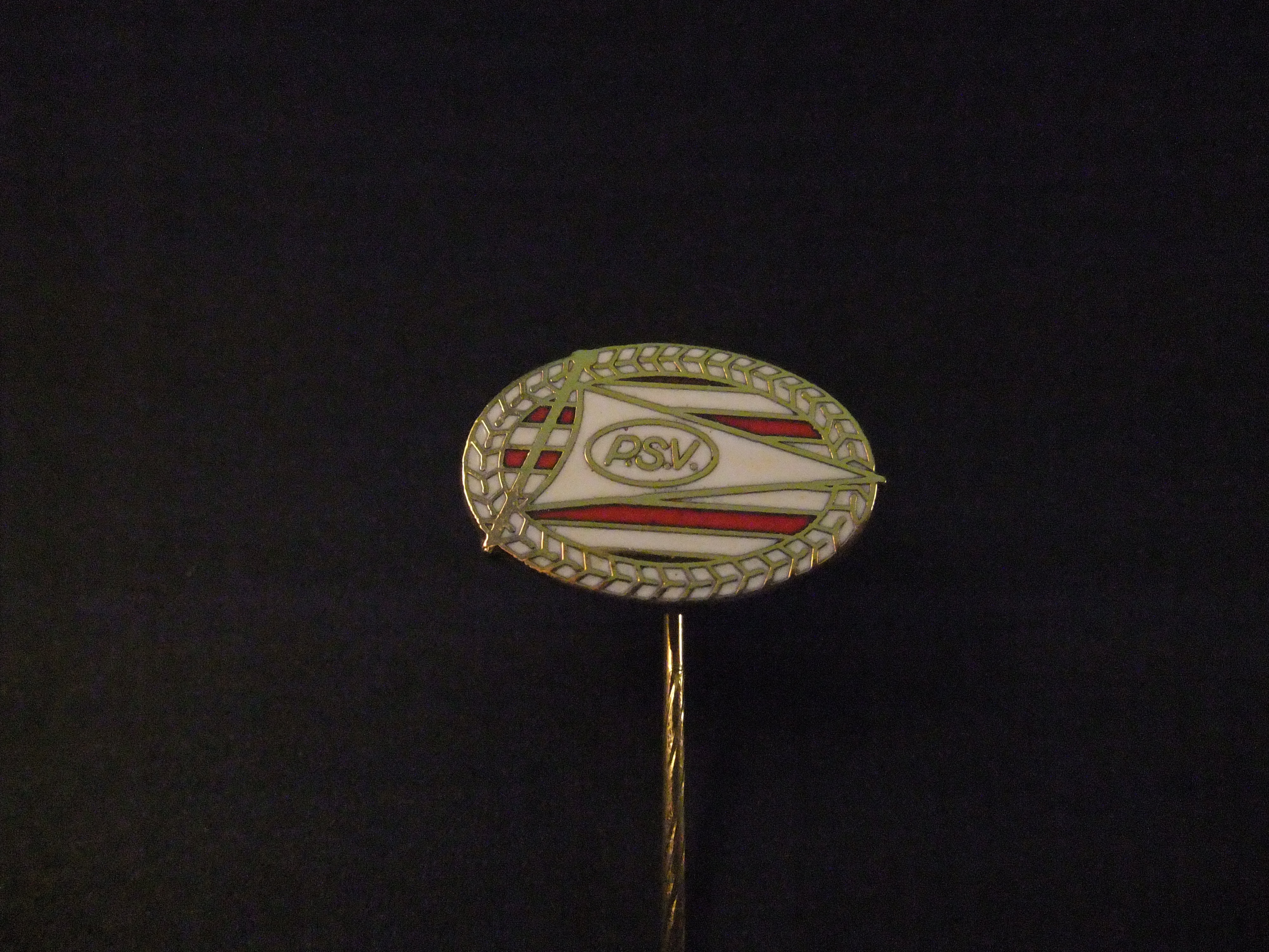 PSV voetbalclub Eindhoven logo ( witte rand)